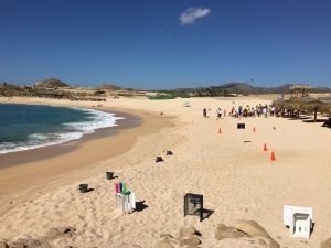 Santa Maria Beach and Bay (Playa Santa Maria) Blue Flag Beach, March 18 2016.