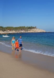 Chileno Beach and Bay. Playa Chileno, 2006. Los Cabos Magazine cover.