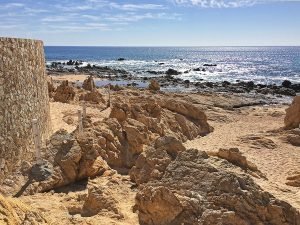 Playa Las Viudas or Widow's Beach, February 2021.