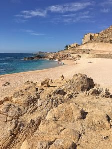 Playa Las Viudas or Widow's Beach, February 2016.