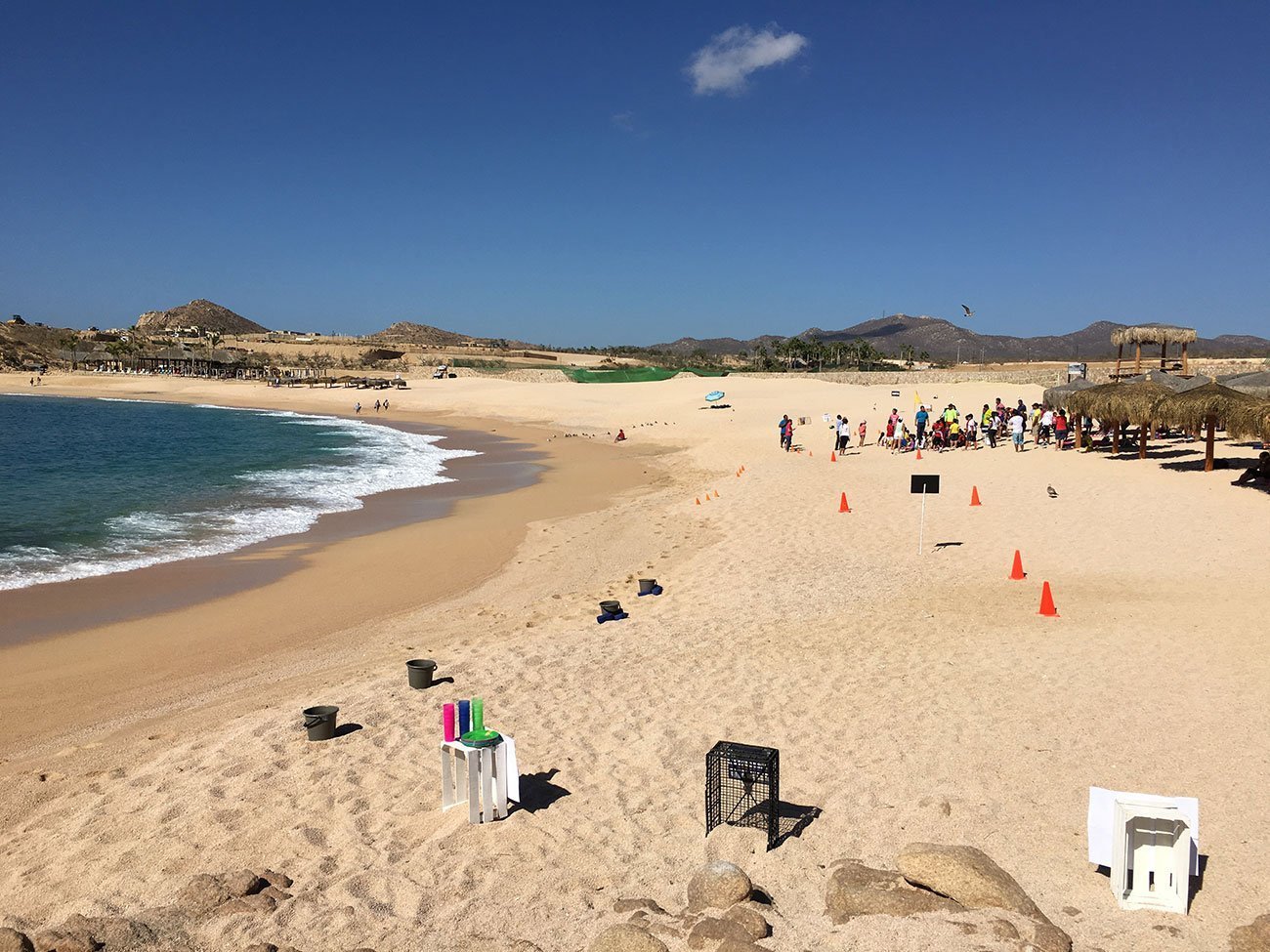 Santa Maria Beach Cabo 18mar16 4069 2 San Lucas Beaches Santa Maria Beach And Bay Playa Blue Flag March 18